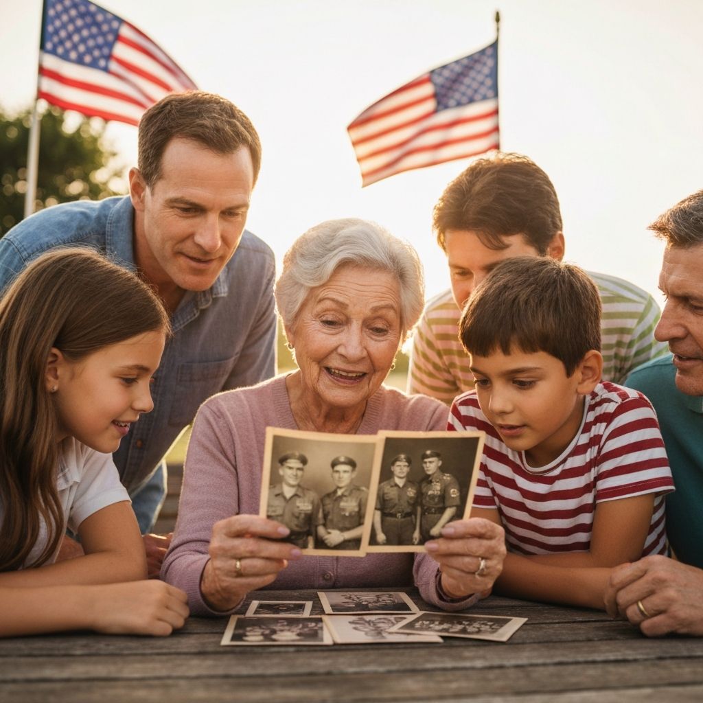 Memorial Day Ideas: Sharing Military Memories with Family